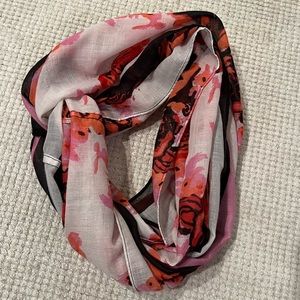 Aqua circle scarf! Hardly worn